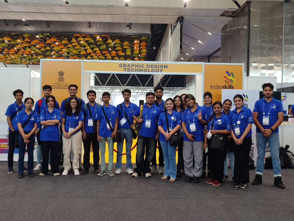 Student at WorldSkills India Nationals 2024