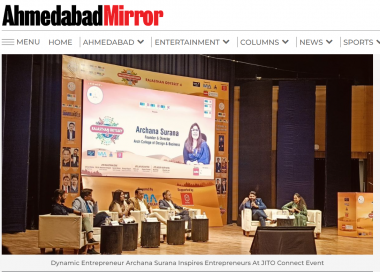 Dynamic Entrepreneur Archana Surana Inspires Entrepreneurs At JITO Connect Event - Ahmedabad Mirror