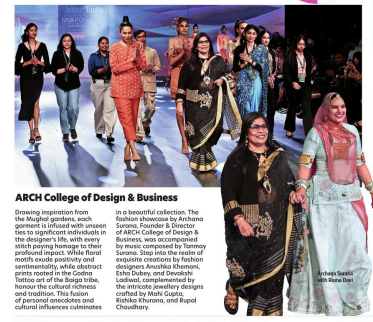 ARCH College at Jaipur Times Fashion Week 